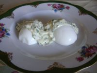 Яйца под соусом