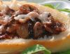 Хрустящие бутерброды с грибами в сливочном соусе